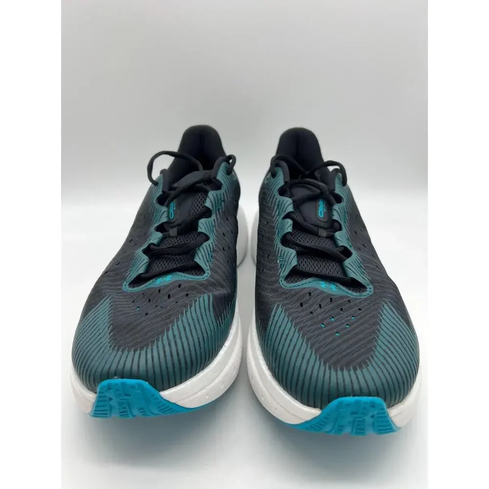 Under Armour HOVR Infinite Pro Black Hydro Teal 3027190 002 Men's 13